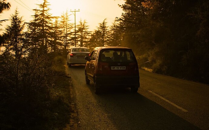 EVERYTHING GOOD HAPPENS WHEN YOU STOP THE CAR