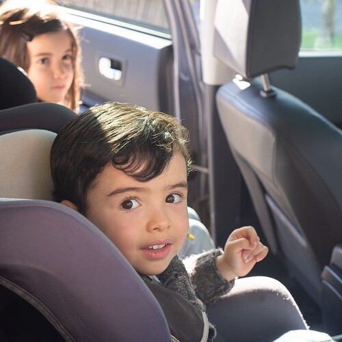 CHECK CAR-SEAT FIT AFTER EVERY GROWTH SPURT